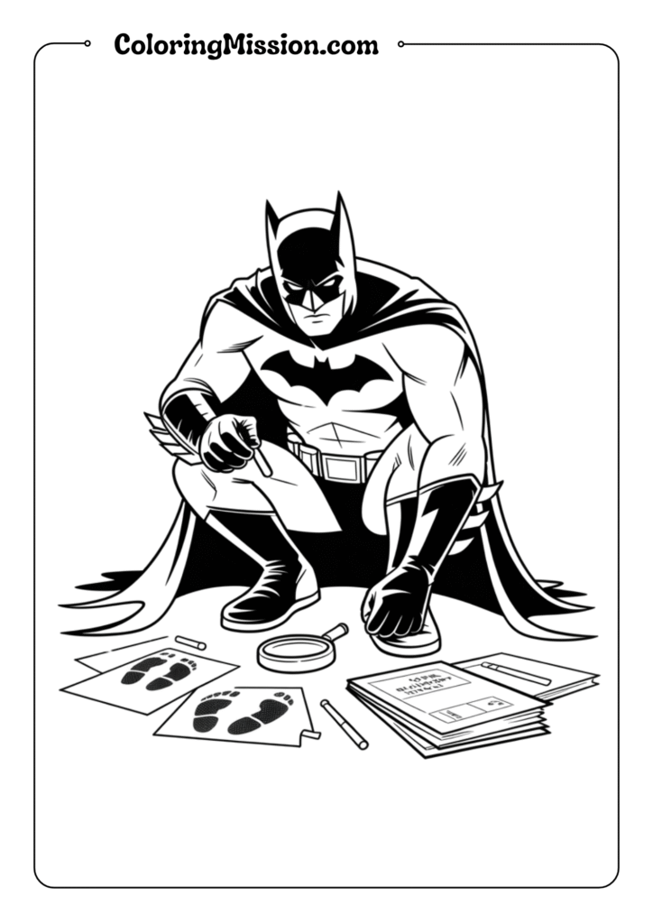 Batman Detective Scene
