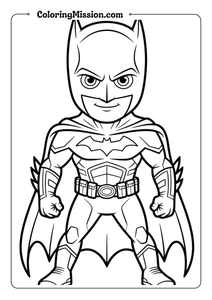Cartoon Style Batman
