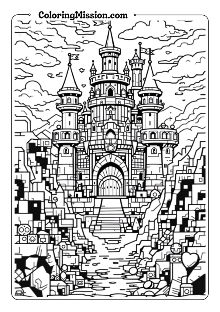 Castle Siege Scene