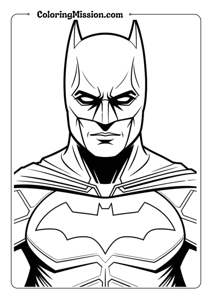 Classic Batman Portrait