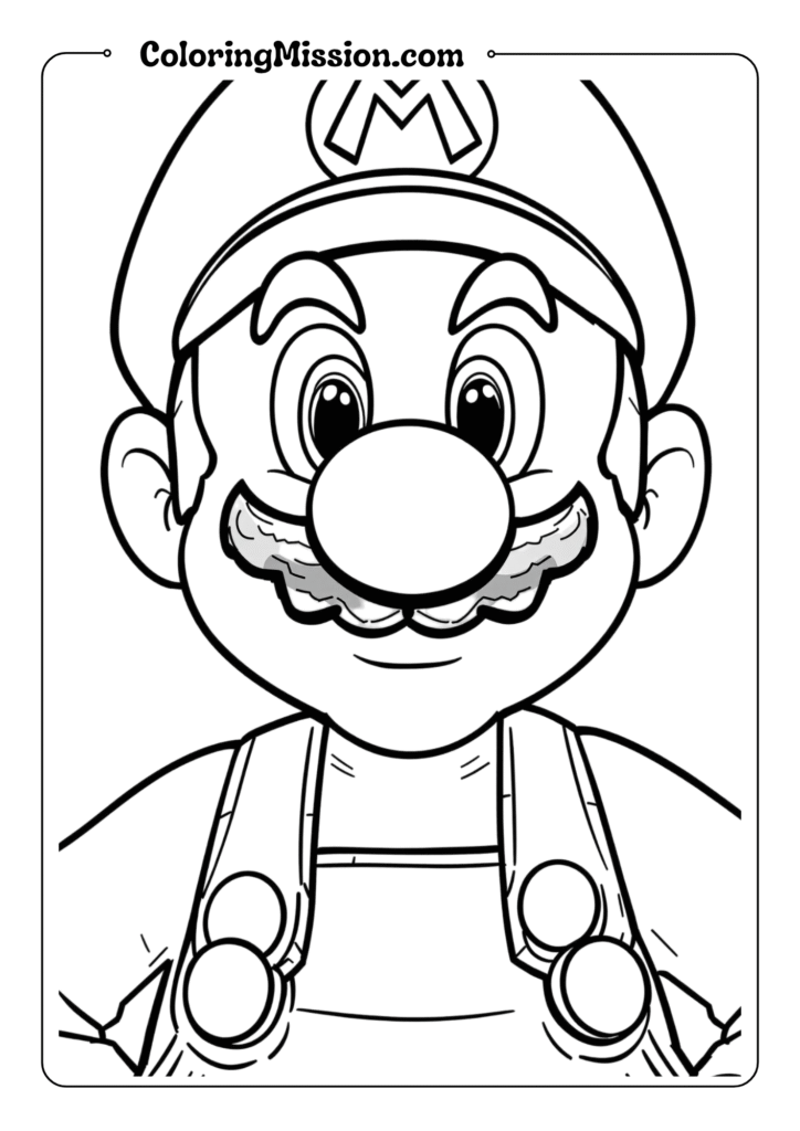 Classic Mario Portrait