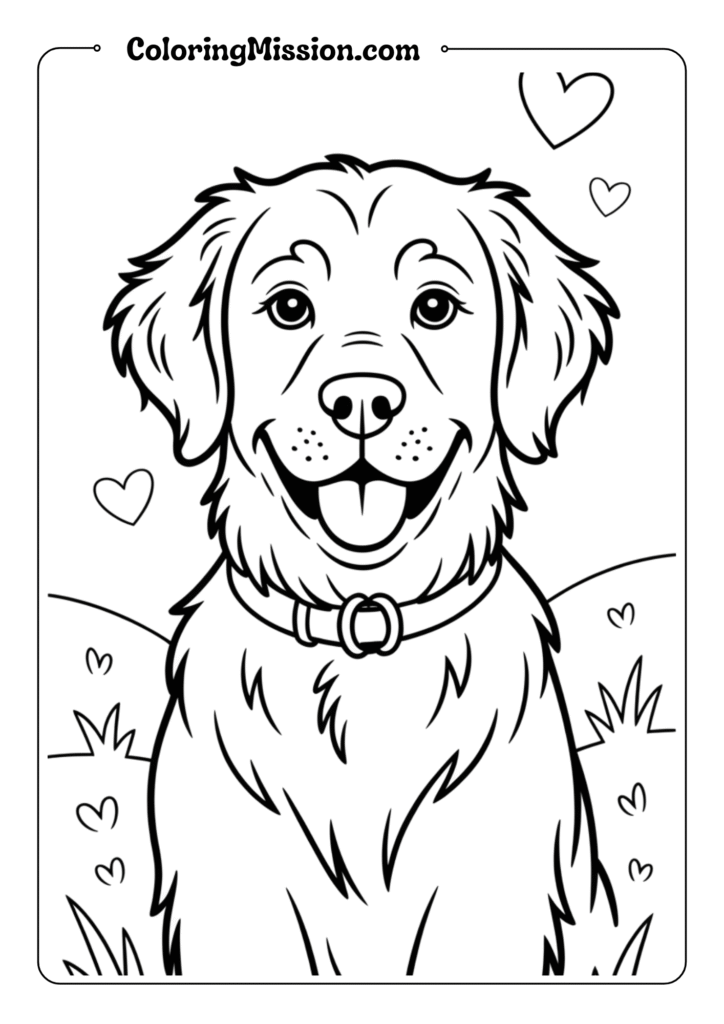 Golden Retriever Portrait