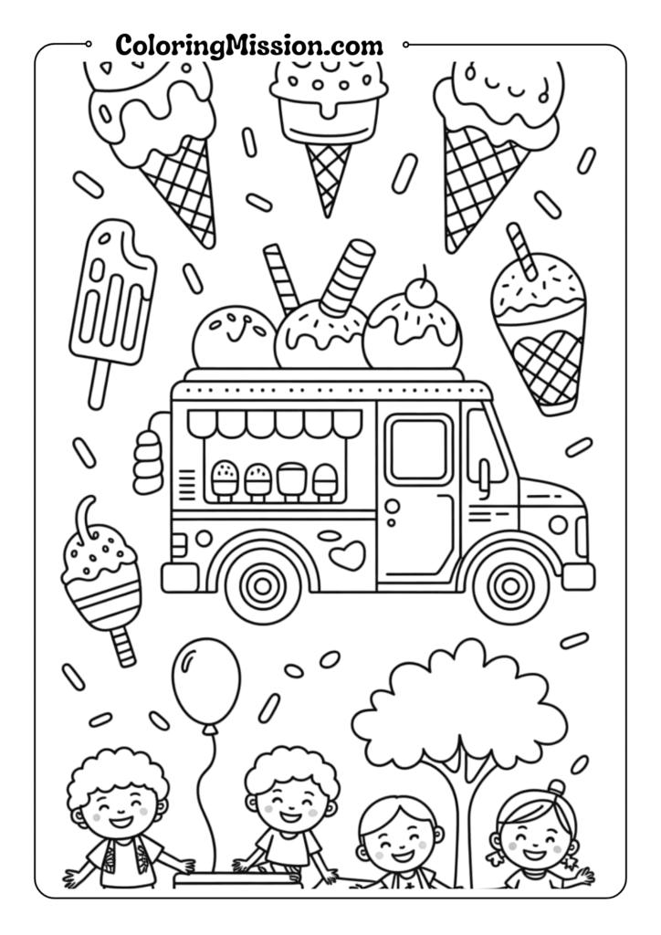 Ice Cream Truck Wonderland