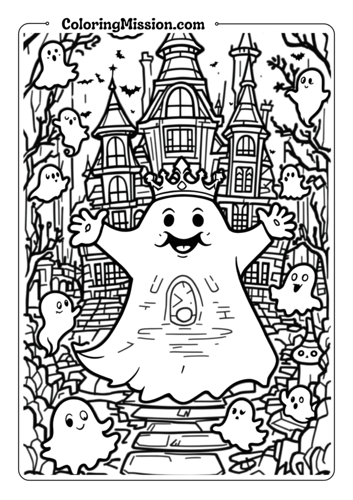 King Boo Haunted Portrait