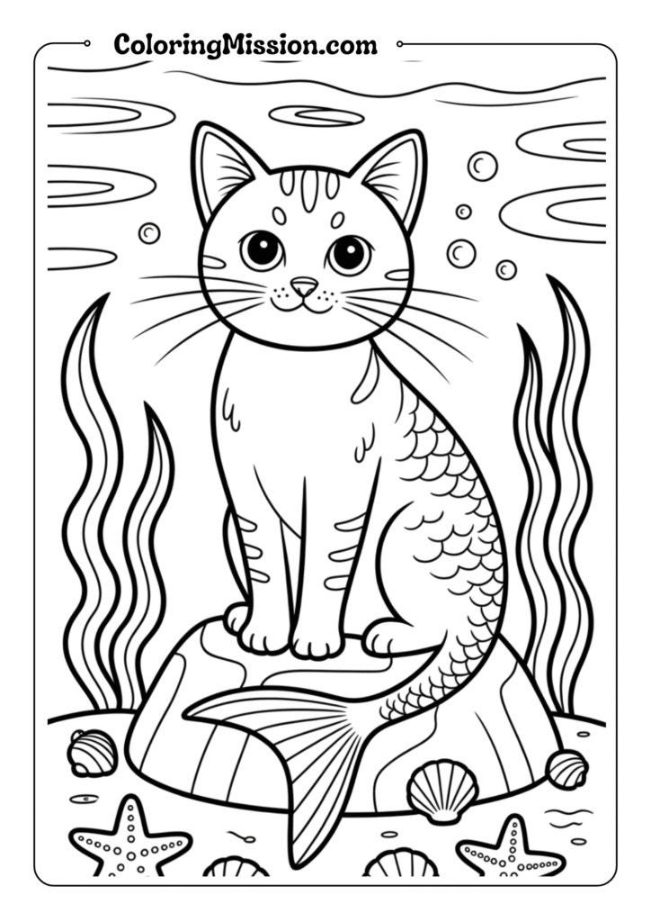 Mermaid Cat