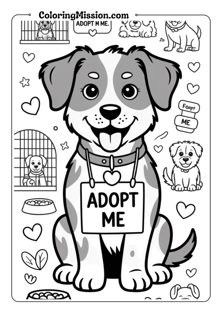 Mixed Breed Rescue Dog