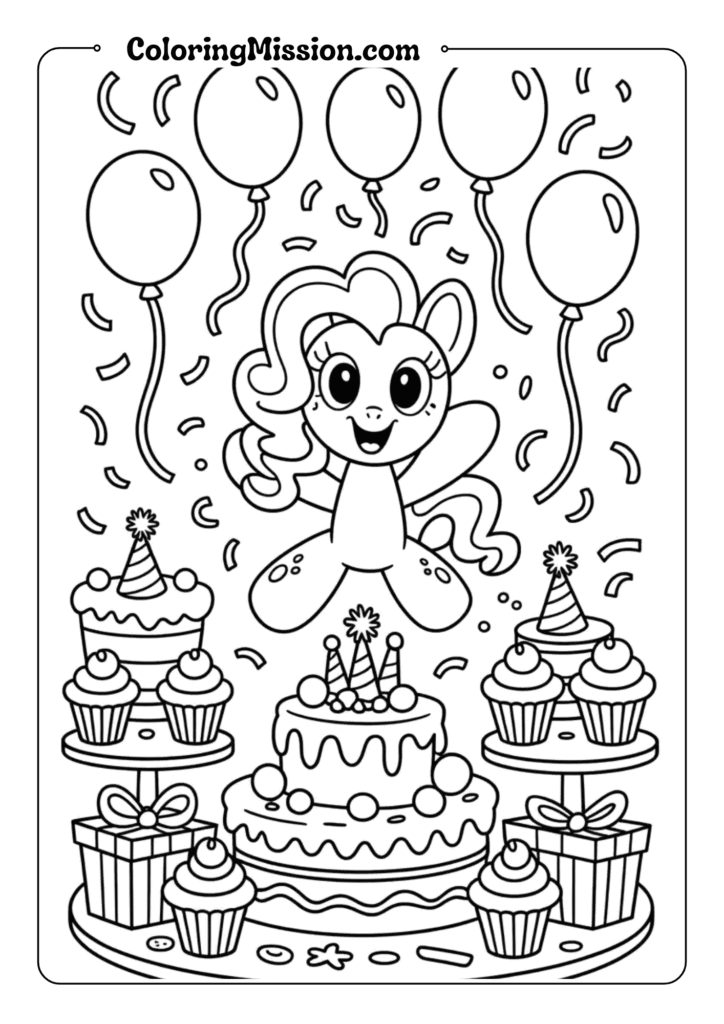 Pinkie Pie's Cupcake Party