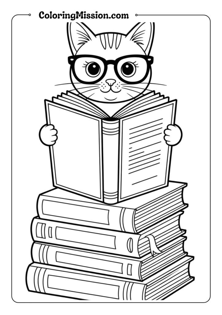 Reading Cat