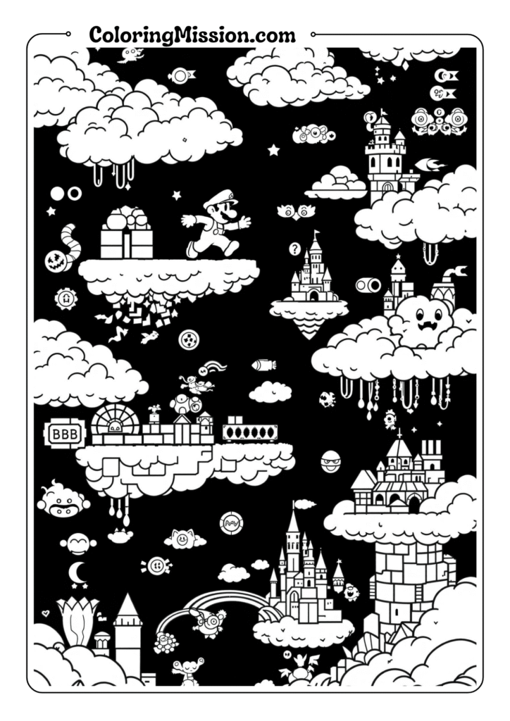 Sky World Cloud Adventure