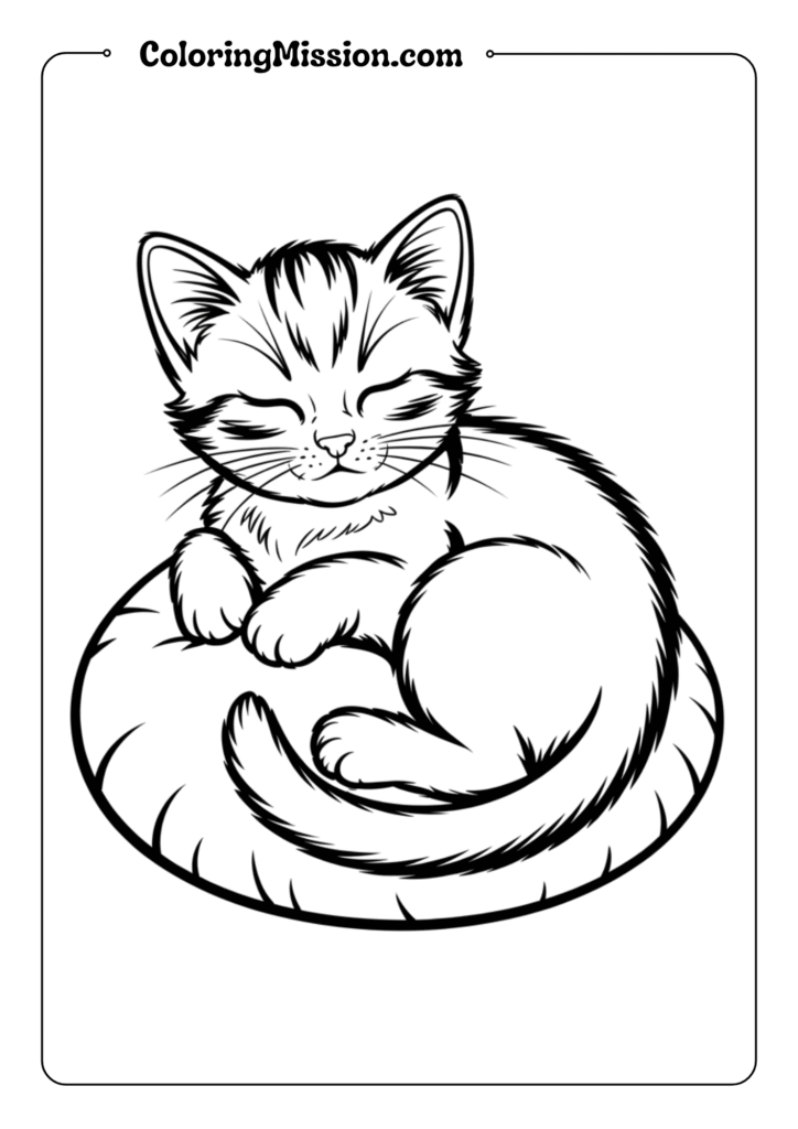 Sleeping Kitten