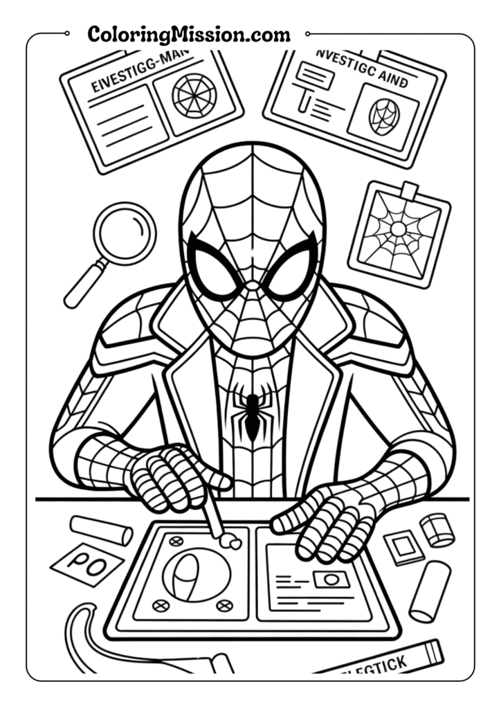 Spider-Man Detective Work