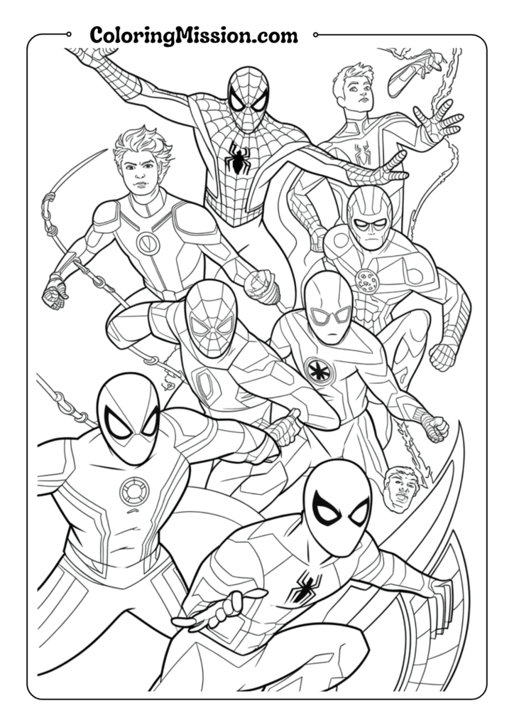 Spider-Man Team-Up with Other Heroes