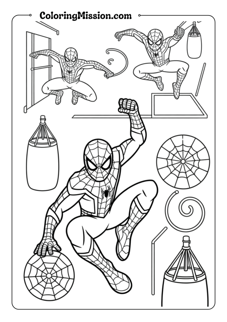 Spider-Man Training Sequence