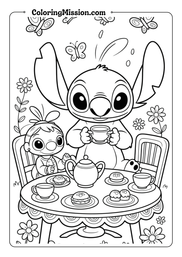 Stitch and Scrump Tea Party
