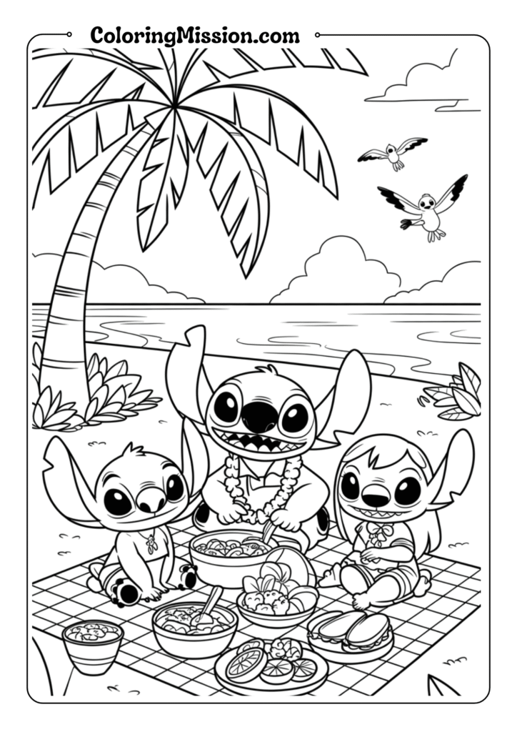 Stitch's Ohana Family Picnic