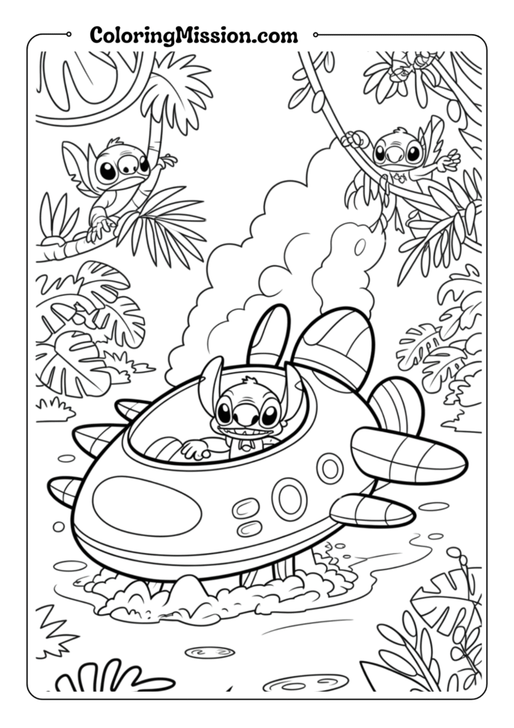 titch's Spaceship Landing