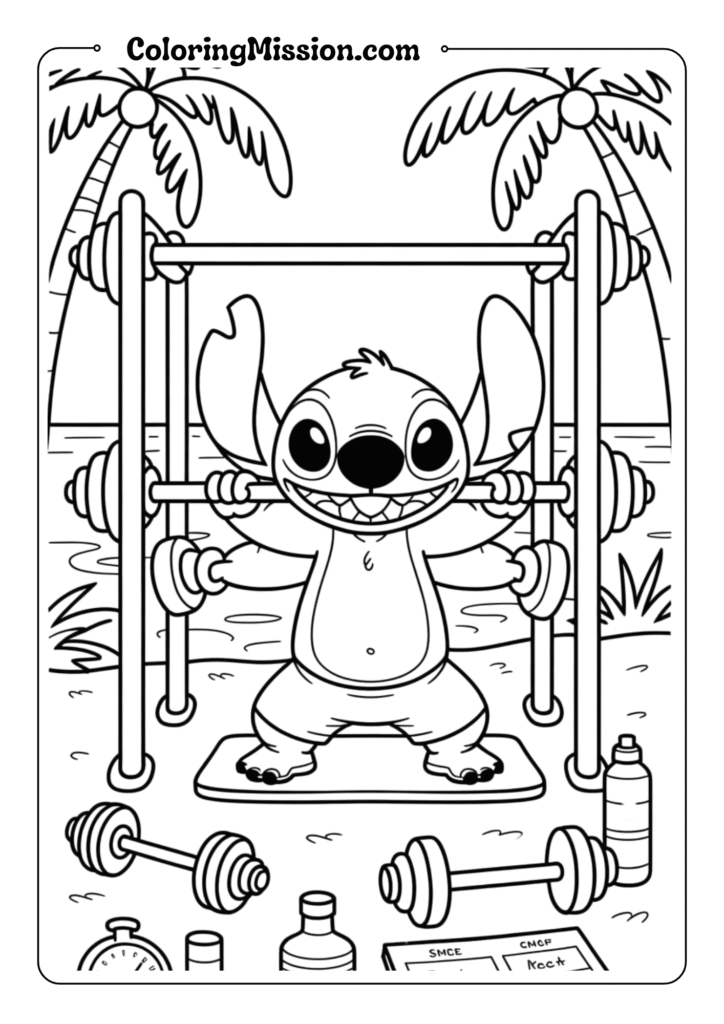 Stitch's Workout Routine