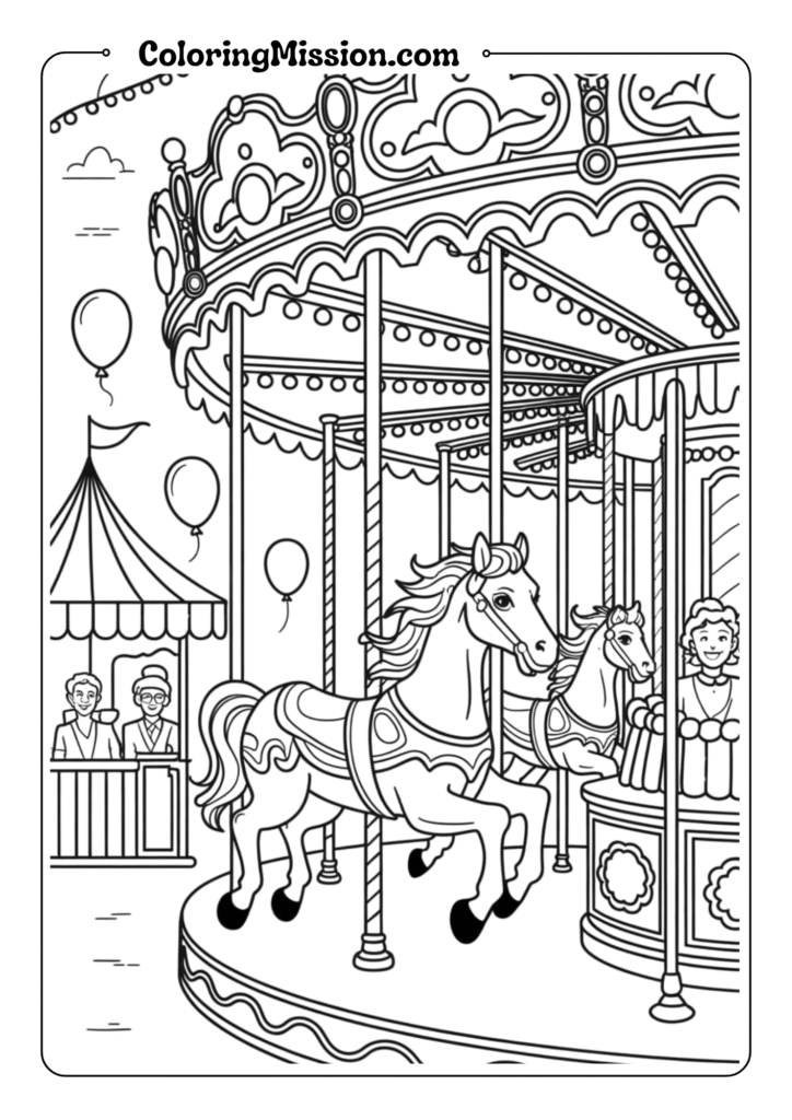 Summer Festival Carousel