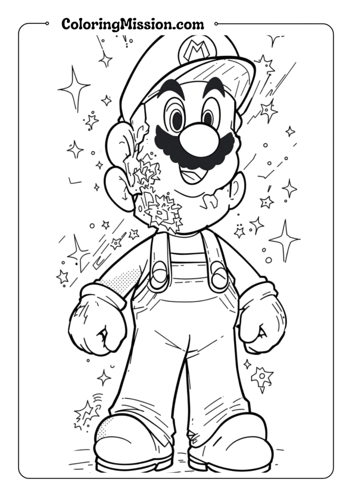 Super Mario Power-Up Transformation