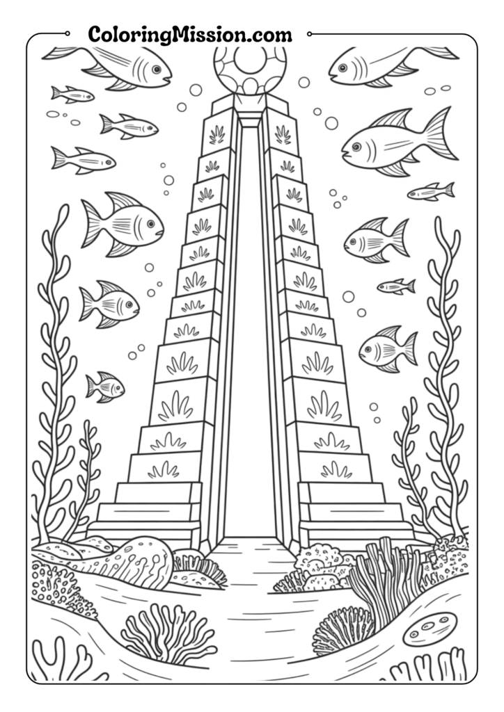 Underwater Ocean Monument