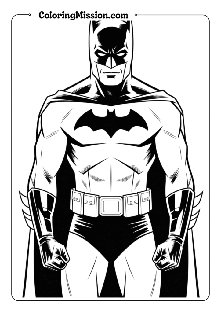 Vintage Comic Book Batman