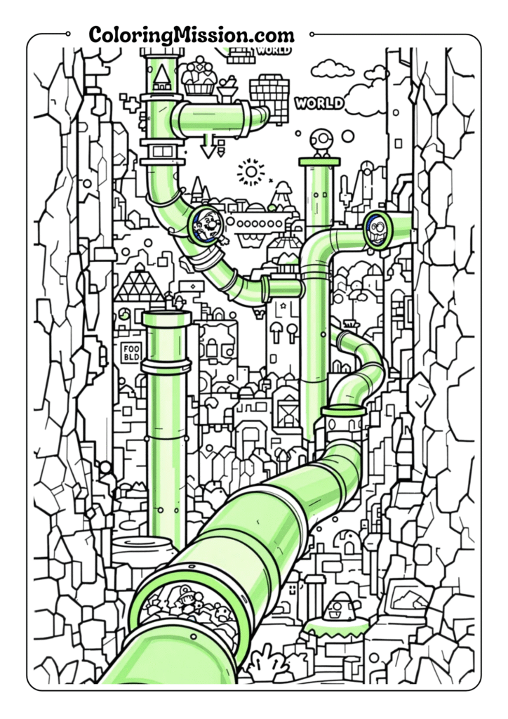 Warp Pipe Transportation Hub