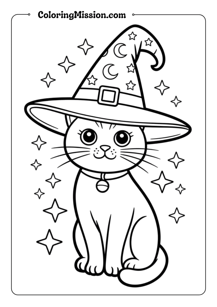 Witch Hat Cat