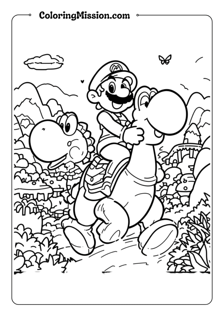 Yoshi Riding Adventure