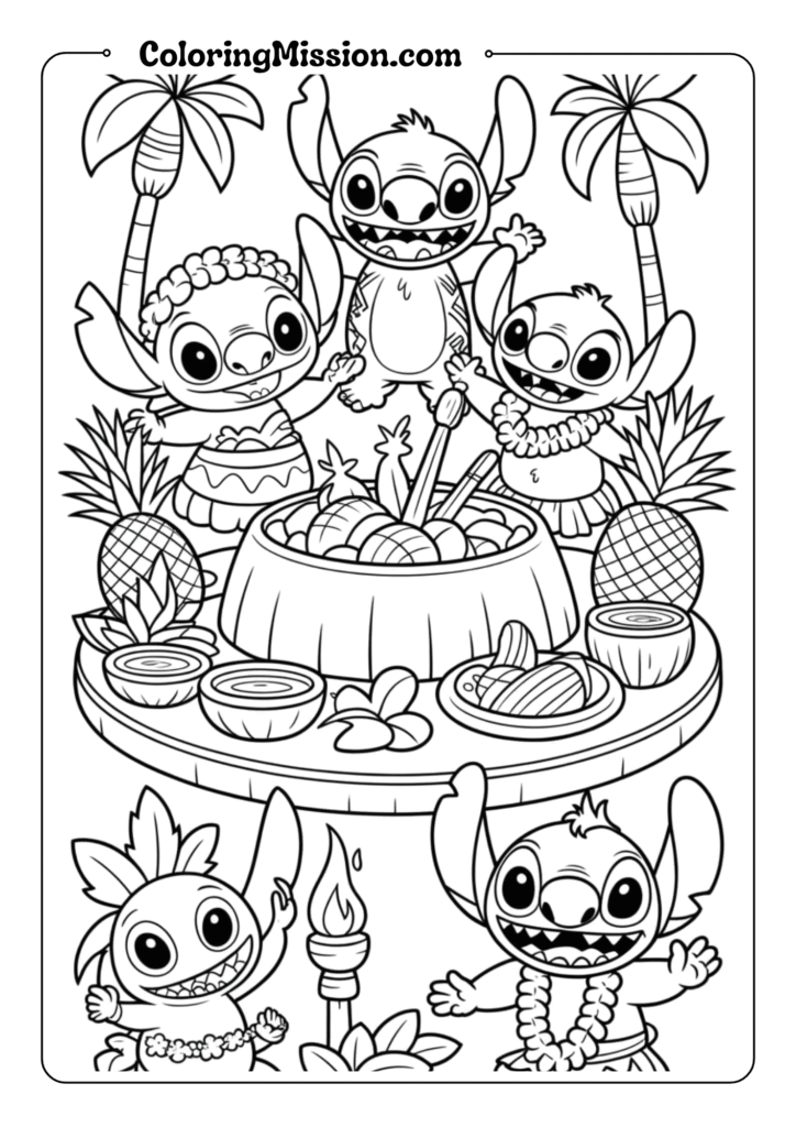 Hawaiian Luau Celebration