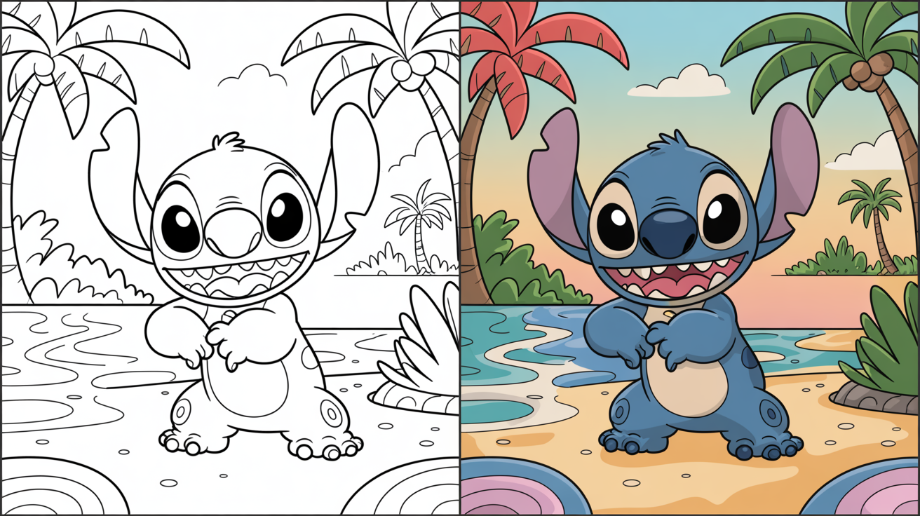 lilo and stitch Coloring Pages