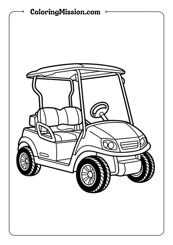 All-Terrain Kart Fortnite Coloring Pages