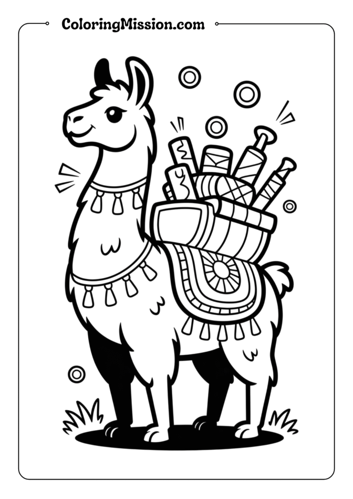 Llama Piñata Treasure