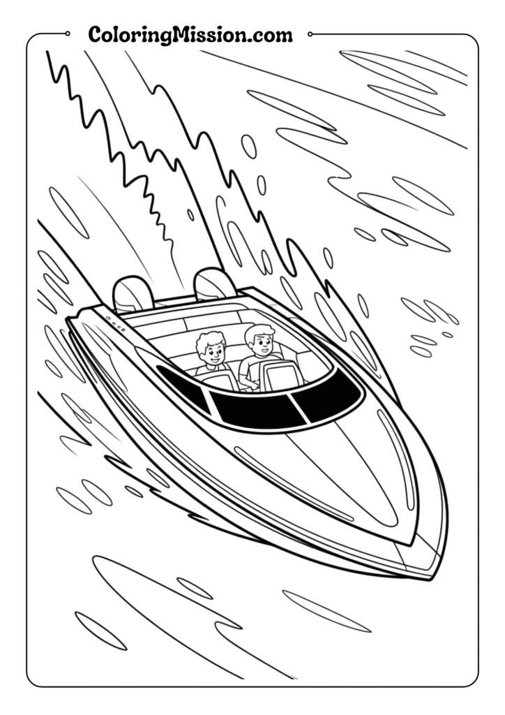 Motorboat Splash